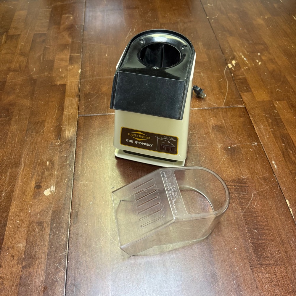 West Bend The Poppery Popcorn Maker Vintage Hot Air Corn Popper 5459